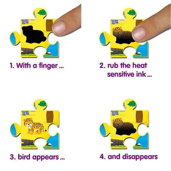 Детски магически пъзел, Карта на света, 50 части