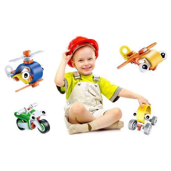 Пластмасов конструктор, Самолет, 12 части