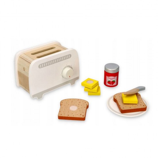 Lelin Toys, Детски тостер с продукти, нов дизайн