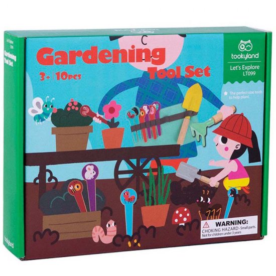 Tooky Toy, Детски комплект с градински инструменти