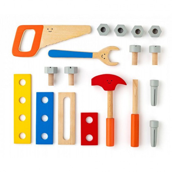 Дървена чанта с инструменти, Веселият майстор