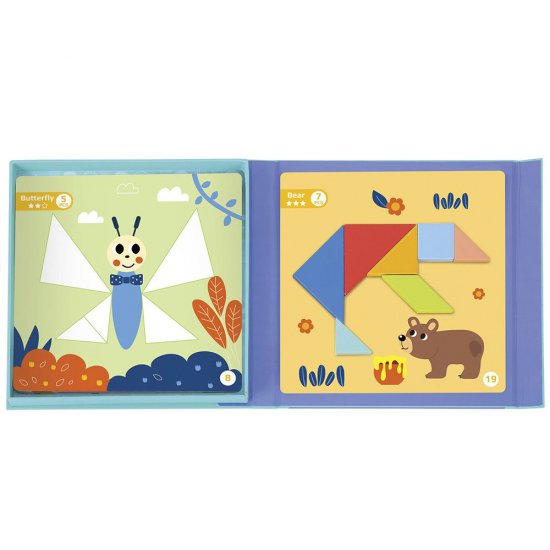 Магнитен танграм за деца