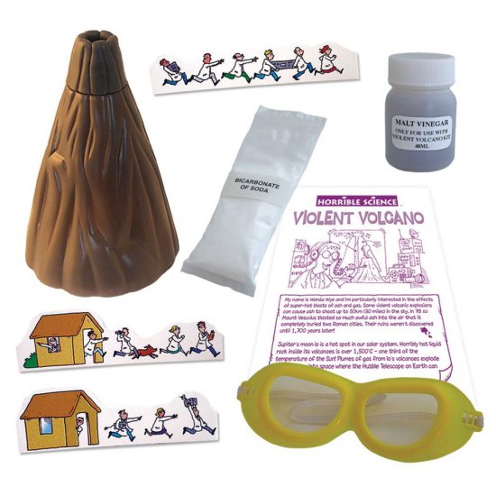 Ужасяваща наука - Изригващ вулкан