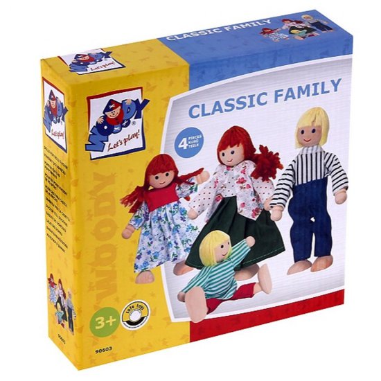 Кукли, семейство - 4 броя