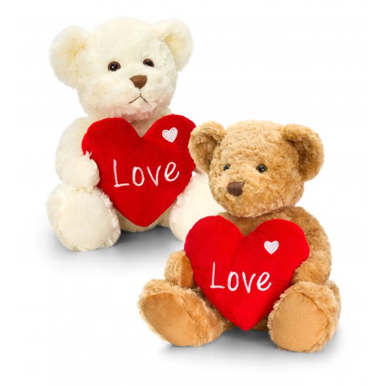 Плюшено мече за влюбени Бакстър, Кафяво, 35 см