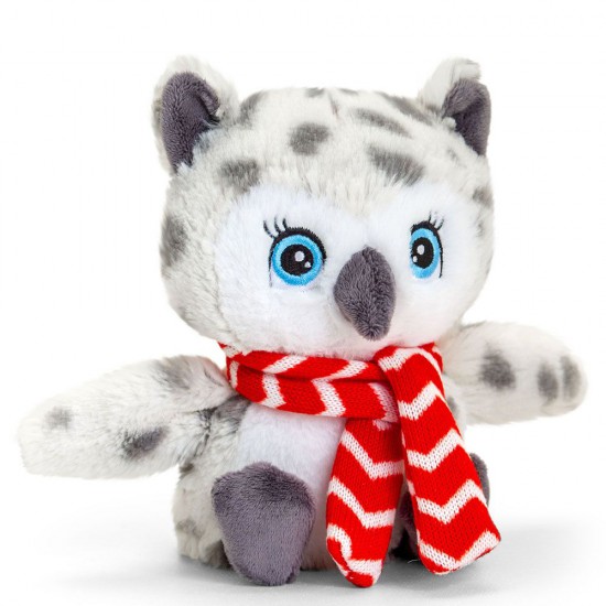 Keeleco, Екологична играчка, Keeleco, Коледни животни със шалче, 16 см, Keel Toys