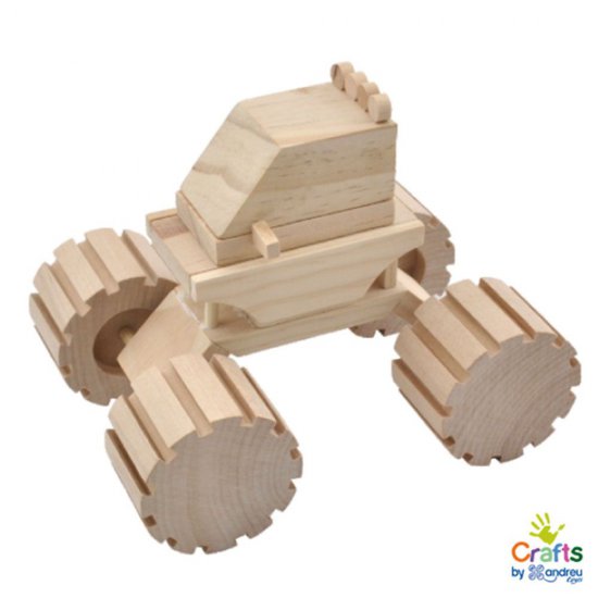 Направи сам дървен джип, MONSTER TRUCK