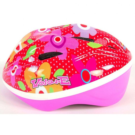 Детска каска за велосипед, Цветя Детска каска за велосипед, Цветя