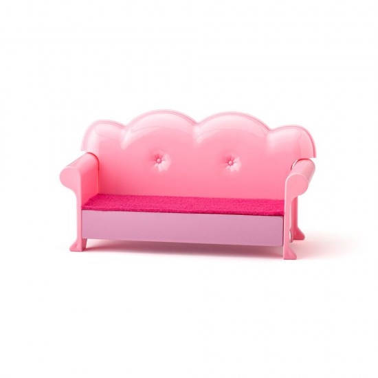 Дървена къща с обзавеждане и асансьор за кукли тип "Barbie", Мирабела