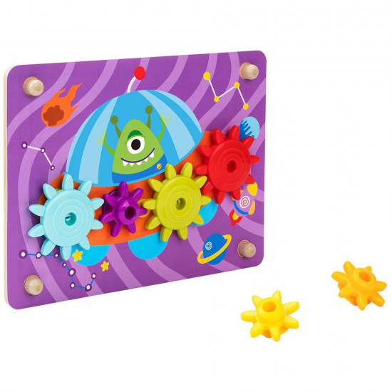 Tooky Toy, Игра, Оцвети със зъбни колела