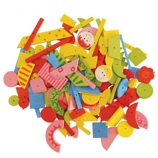 Дъска с пирони - розова