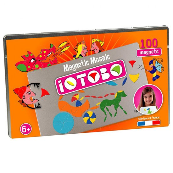 Магнитна мозайка за път IOTOBO в метална кутия