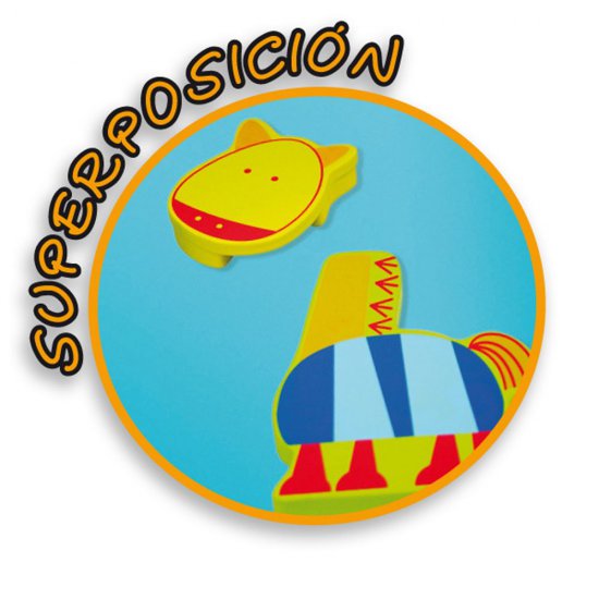 Моят първи дървен пъзел "Ферма" - 3 животни по 2 елемента