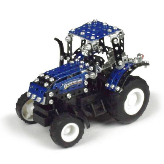 Метален конструктор Трактор New Holland T4, Micro Series, 203 части