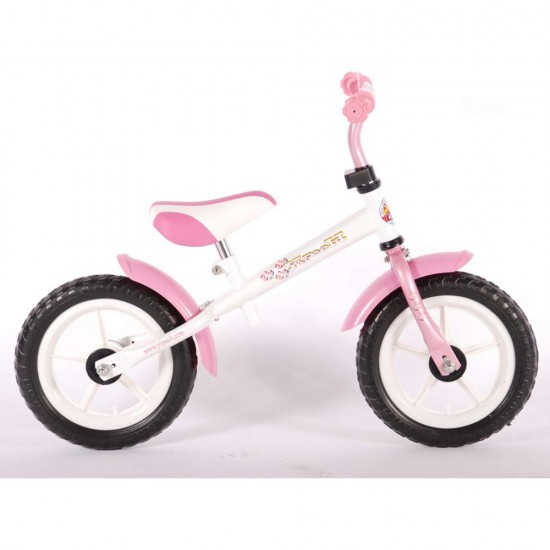 Метално детско балансно колело - розово