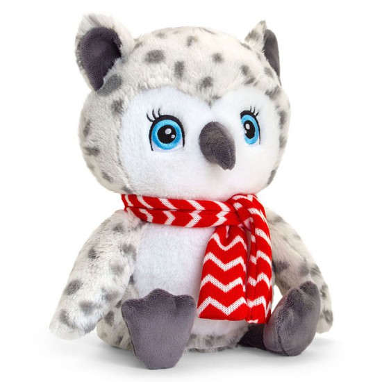 Keeleco, Екологична играчка, Keeleco, Коледни животни със шалче, 25 см, Keel Toys