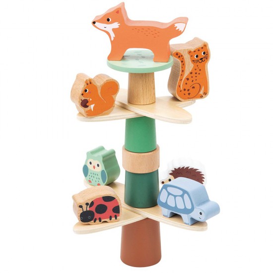 Lelin Toys, Дървена игра за баланс, Гора