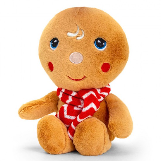 Keeleco, Плюшени коледни играчки с шалчета, 15 см, Keel Toys