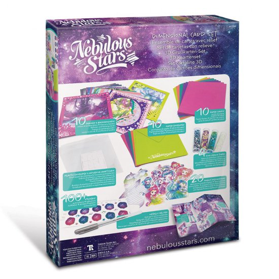 Творчески комплект за изработка на блестящи картички