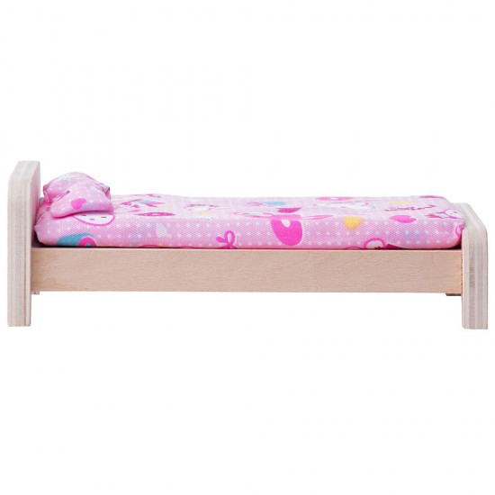 Къща за кукли, малка, с аксесоари