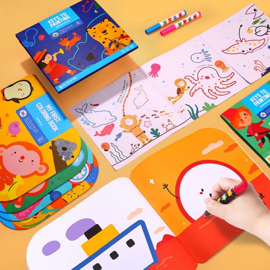 Jarmelo, Моята първа книжка за оцветяване, Животните