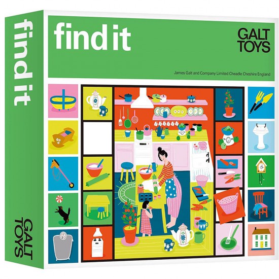 Galt Toys, Детска игра ЛОТО, Намери го