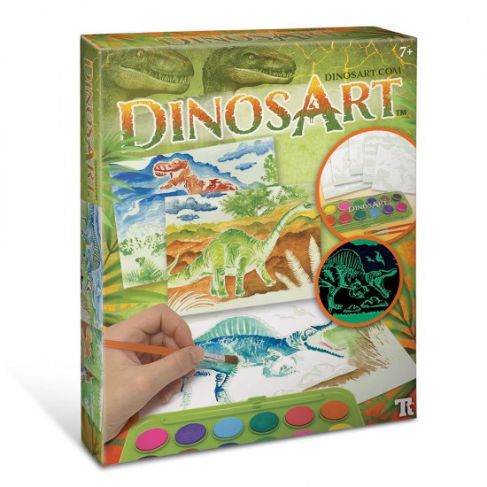 Направи си сам, Магически картини с акварелни бои, Динозаври