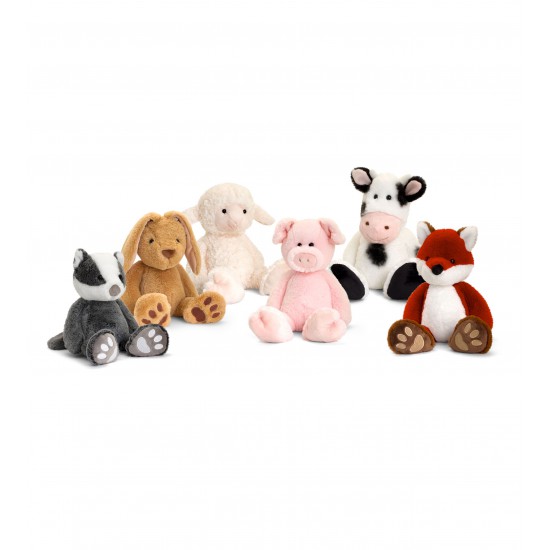 Плюшена играчка за гушкане, Крава, 18 см