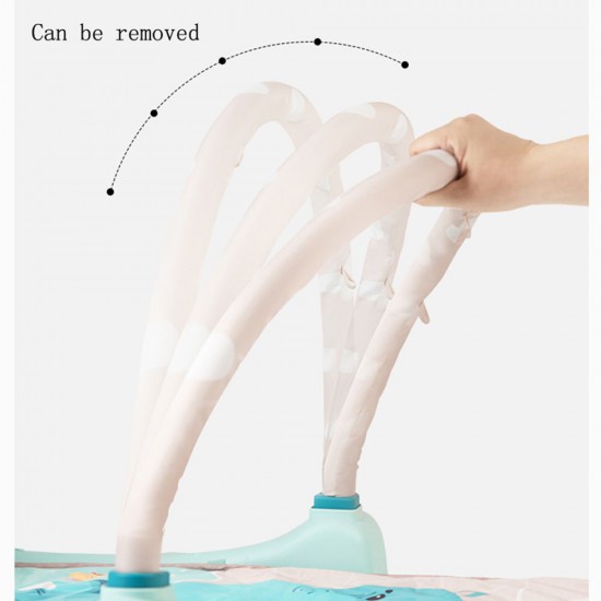 HOLA, Бебешка музикална активна гимнастика, с пиано за крачетата, 4 в 1