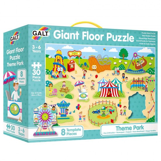 Гигантски пъзел за под, Лунапарк