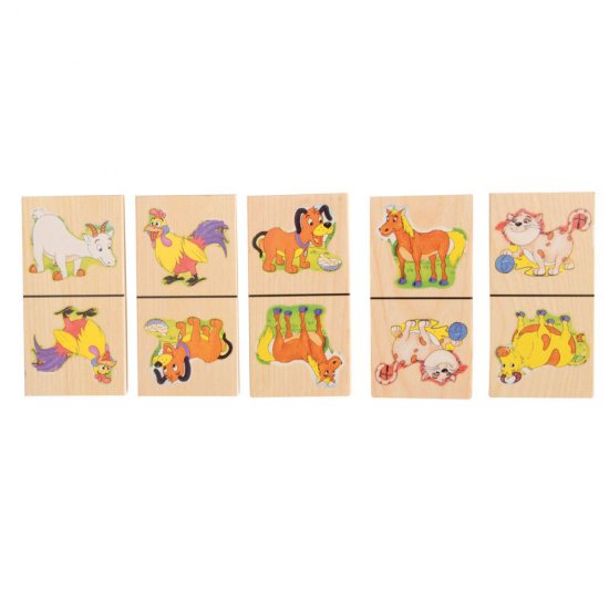 Дървено домино - Домашни животни