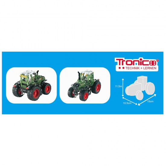 Mini Series, Метален конструктор Трактор Fendt Vario 313, 405 части, Tronico
