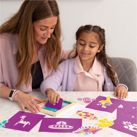 Детски креативен комплект, Направи стикери