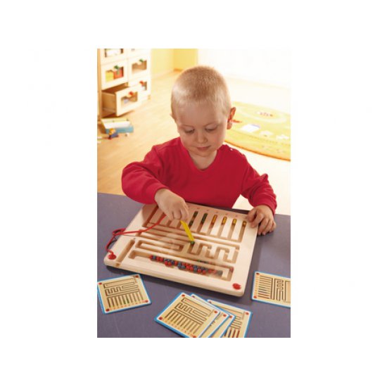 Дървена магнитна игра, Числа и цветове