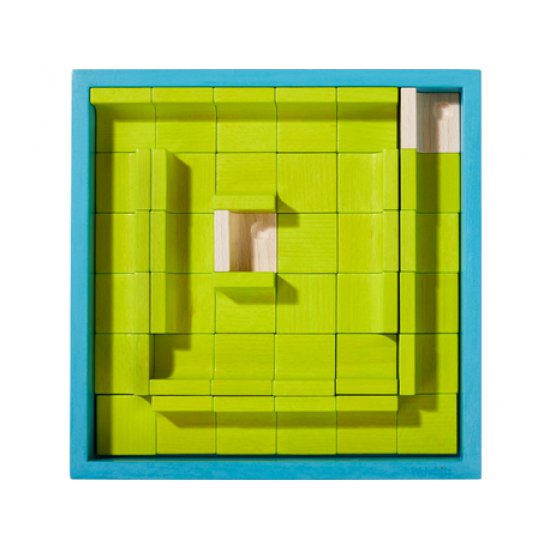 Дървен игра за орална моторика и пространствено мислене