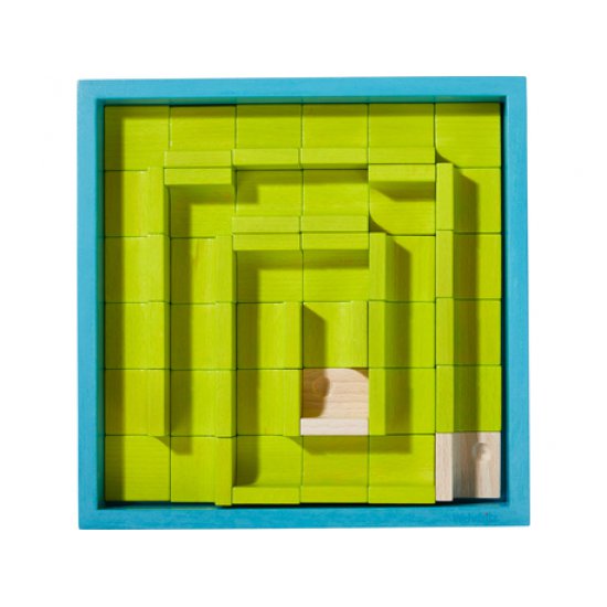 Дървен игра за орална моторика и пространствено мислене