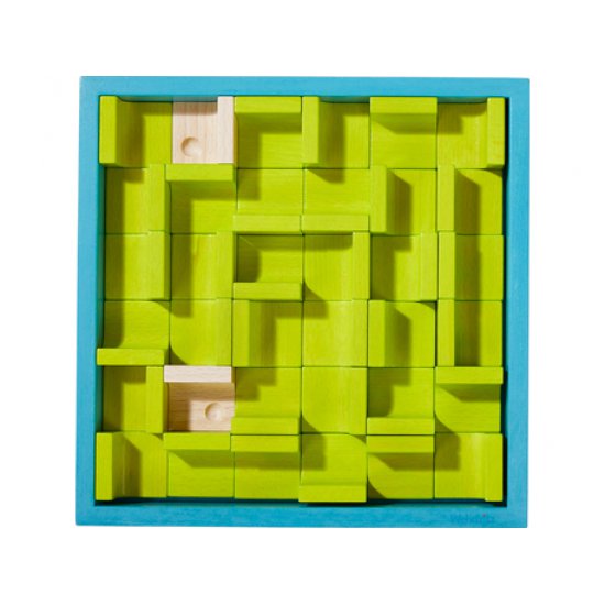 Дървен игра за орална моторика и пространствено мислене