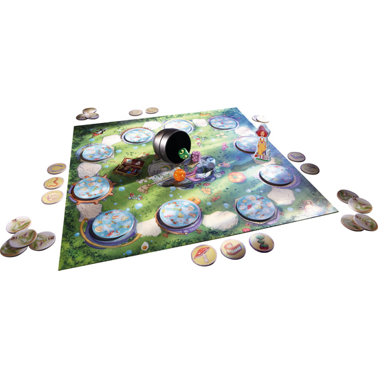 Настолна детска игра, Разсеяната вещица