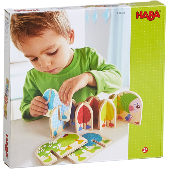 Дървена логичекса игра, Шарена гъсеничка