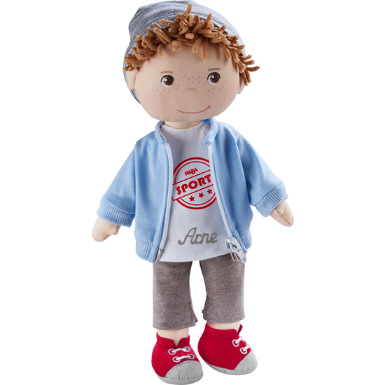 Мека парцалена кукла момче, Арне, 30 см