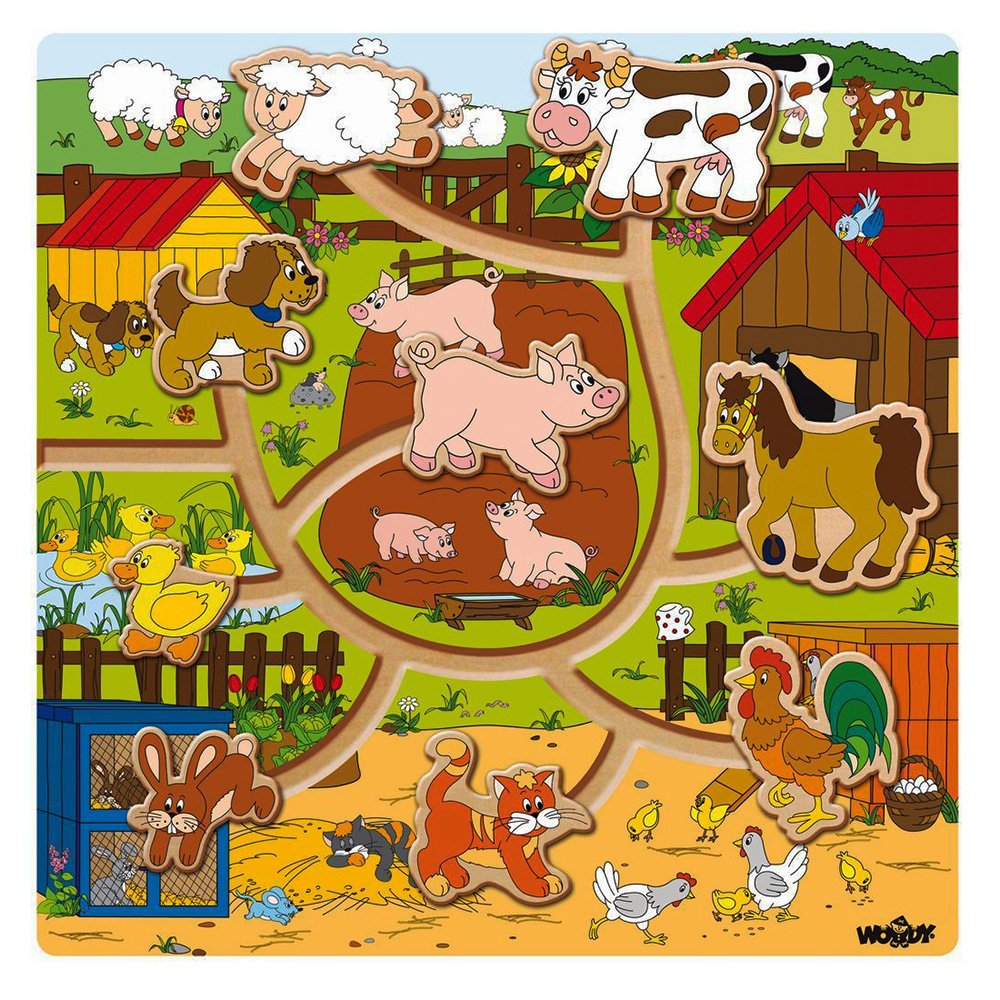 Домашний домашние животные пазлы. Игра деревянный Лабиринт ферма. Пазлы животных для детей. Деревянные пазлы для детей. Пазл для малышей ферма.